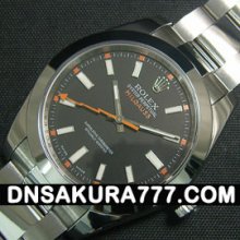 ROLEX ミルガウス Swiss 2836-2搭載 竜頭一段引き