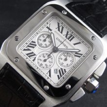 CARTIER サントス100 MIYOTA クォーツ搭載 自動巻き