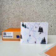 LOUIS VUITTON M14873 スレンダー短財布 カラードモノグラム スポーツシーン ホワイト サイズ:11x8.5cm