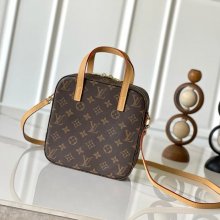 LOUIS VUITTON M47500 牛皮 モノグラム ゴールド 斜め掛けバッグ 斜め掛けショルダー手提げ 20x20cm サイズ:20x20cm