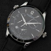 JAEGER-LECOULTRE マスタージオグラフィーク 黒文字盤 無償メンテナンス