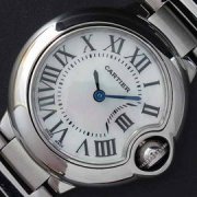 CARTIER バロンブルー レディース 316F素材 腕時計直営店