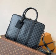 LOUIS VUITTON M40445 モノグラムブリーフケース ボヤージュ サイズ:36.5x27.5cm