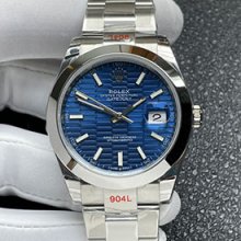 ROLEX 126300 デイトジャスト 41mm ブライトブルー 904L コピー