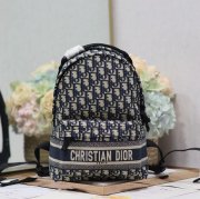 Dior ディオールトラベル リュック オブリーク ブルー 096 サイズ:32x23.5x11cm