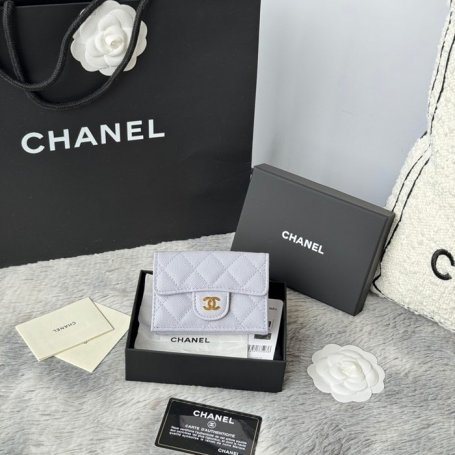 CHANEL AP0230 84401 三つ折り財布 細粒牛皮 サイズ:10.5x7.5cm