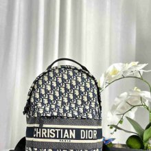 Dior ディオール スモール リュック オブリーク ブラウン 096 サイズ:31.5x21.5x13cm