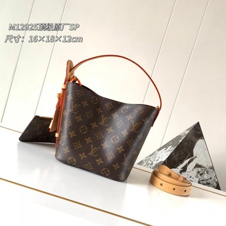 LOUIS VUITTON M12925 牛皮 モノグラム ハンドバッグ レディース斜め掛け手提げ 18x16x12cm サイズ:18x16x12cm
