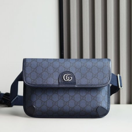 GUCCI オフィディア ウエストバッグ 濃青 サイズ:23.9x17x3.6cm