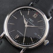 IWC ポルトフィーノ ブラックソロループバンド 自動巻き