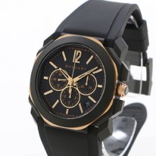 BVLGARI BGO41PBBSGVDCH オクト ヴェロチッシモ クロノ 実用性高い