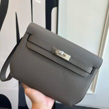 HERMES ケリー デペッシュ 25 クラッチバッグ トゴ革 ショルダーストラップ付き サイズ:
