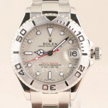 ROLEX ヨットマスター シルバー文字盤 デイト2.5倍 1週間到着