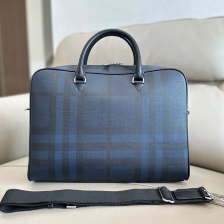 BURBERRY 2651 チェックブリーフケース ロンドンチェック サイズ:37x27cm