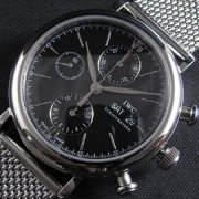 IWC ポルトフィーノ クロノグラフ ブラックダイヤル 限定