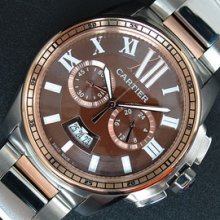 CARTIER カリブル ドゥ チョコレート文字盤ベゼル 優良対応