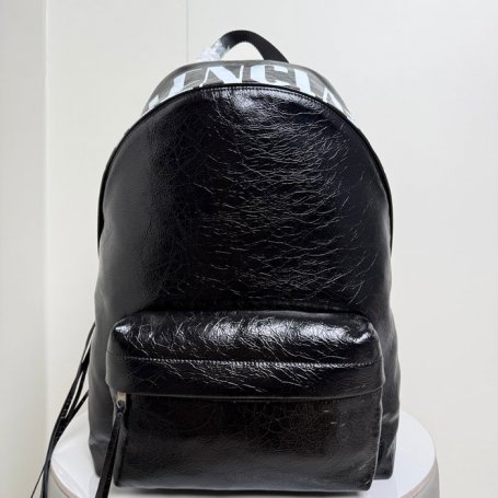 Balenciaga アーミー シリーズ リュック オールレザー ブラック 188017 サイズ:47x35x18cm