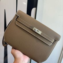 HERMES ケリー デペッシュ 25 クラッチバッグ エプソム革 ショルダーストラップ付き サイズ:
