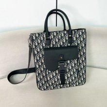 DIOR サドルトート ブリーフケース サイズ:36x32x13.5cm