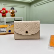LOUIS VUITTON M81445 ロザリーゼロ財布 モノグラムアンプラント アイボリー サイズ:11x8x2.5cm