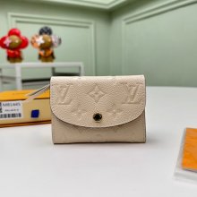 LOUIS VUITTON M81445 ロザリーゼロ財布 モノグラムアンプラント アイボリー サイズ:11x8x2.5cm
