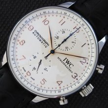 IWC ポルトギーゼ クロノグラフ IW3714 電池式 コピー