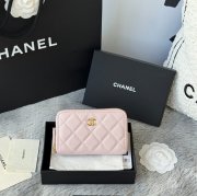CHANEL 3686 0112 25c ラージジッピー長財布 カヴィア粒革 サイズ:12x8x2cm