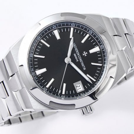 VACHERON CONSTANTIN 4500V/110A-B483 MKS製 オーヴァーシーズ 41mm ブラック 優れた品質