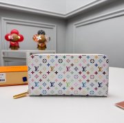 LOUIS VUITTON M13922 長財布 村上隆コラボ ホワイトマルチ サイズ:19x10cm