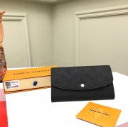 LOUIS VUITTON M60143 イリス長財布 モノグラムレース ブラック サイズ:19x12cm