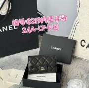 CHANEL 0219 CFカードケース カヴィア粒革 サイズ:11x8.5cm
