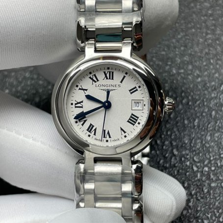 LONGINES L8.110.4.71.6 プリマルナ クォーツ 26.5mm レディース シルバー