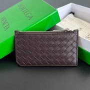 BOTTEGA VENETA BV 805827 縦型カードケース 細編み小牛皮 12x7x0.5cm サイズ:12x7x0.5cm