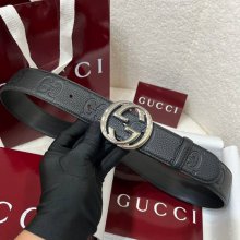 グッチ メンズ ベルト GG 3.8cm