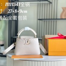 LOUIS VUITTON M11341 モノグラム ホワイト 斜め掛けバッグ レディース斜め掛けチェーン 21x14cm サイズ:21x14cm