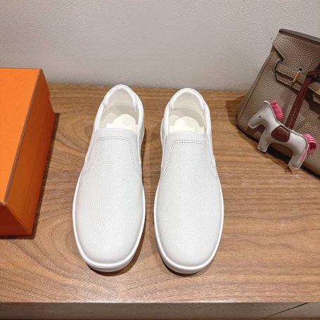 【HERMES】25新作スリッポンレザースリッポンメンズレディース