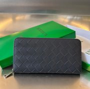 BOTTEGA VENETA BV 593217 メンズ編み財布 クラシック編み牛皮 19x10cm サイズ:19x10cm