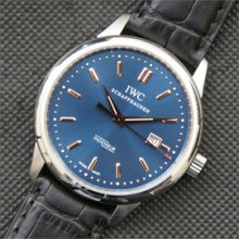 IWC インヂュニア ローレウス ブルー文字盤 自動巻き
