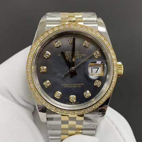 ROLEX 116243 デイトジャスト 36mm ブラックシェル 会員登録楽