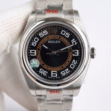 ROLEX 116034 オイスターパーペチュアル コンセントリック ルーレット 優良配送