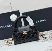 CHANEL AS4416 カーフレザー 菱格紋 ゴールド 斜め掛けバッグ クラシック ヴィンテージ 19×13×7cm サイズ:19×13×7cm
