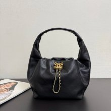 CHANEL カーフレザー ショルダーバッグ 大 29×18×12cm サイズ:29×18×12cm