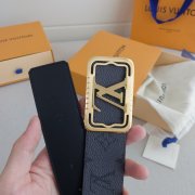 LV メンズ ベルト 両面用 4.0cm