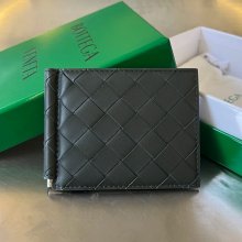 BOTTEGA VENETA BV 592626 新作マネークリップ 編み牛皮 11.5x9x0.5cm サイズ:11.5x9x0.5cm
