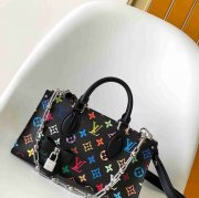 LOUIS VUITTON M13260 牛皮 モノグラム キャンバス ハンドバッグ 斜め掛けチェーン 25x13x10cm サイズ:25x13x10cm
