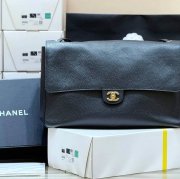 CHANEL AS6233 カーフレザー 荔枝紋 ショルダーバッグ 有名人同款 ファッショナブル 38.5×26×11cm サイズ:38.5×26×11cm
