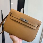 HERMES ケリー デペッシュ 25 クラッチバッグ エプソム革 ショルダーストラップ付き サイズ: