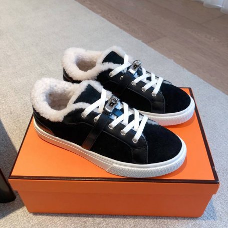 【HERMES】25SS早春新作ブーツウールブーツメンズレディース