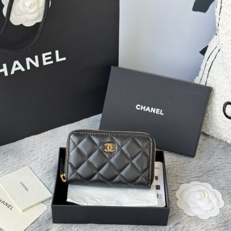 CHANEL 3686 0112 25c ラージジッピー長財布 カヴィア粒革 サイズ:12x8x2cm