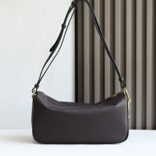 GUCCI 860787 カーフレザー、レザー ブラウン ショルダーバッグ 馬銜 32x17x12cm サイズ:32x17x12cm